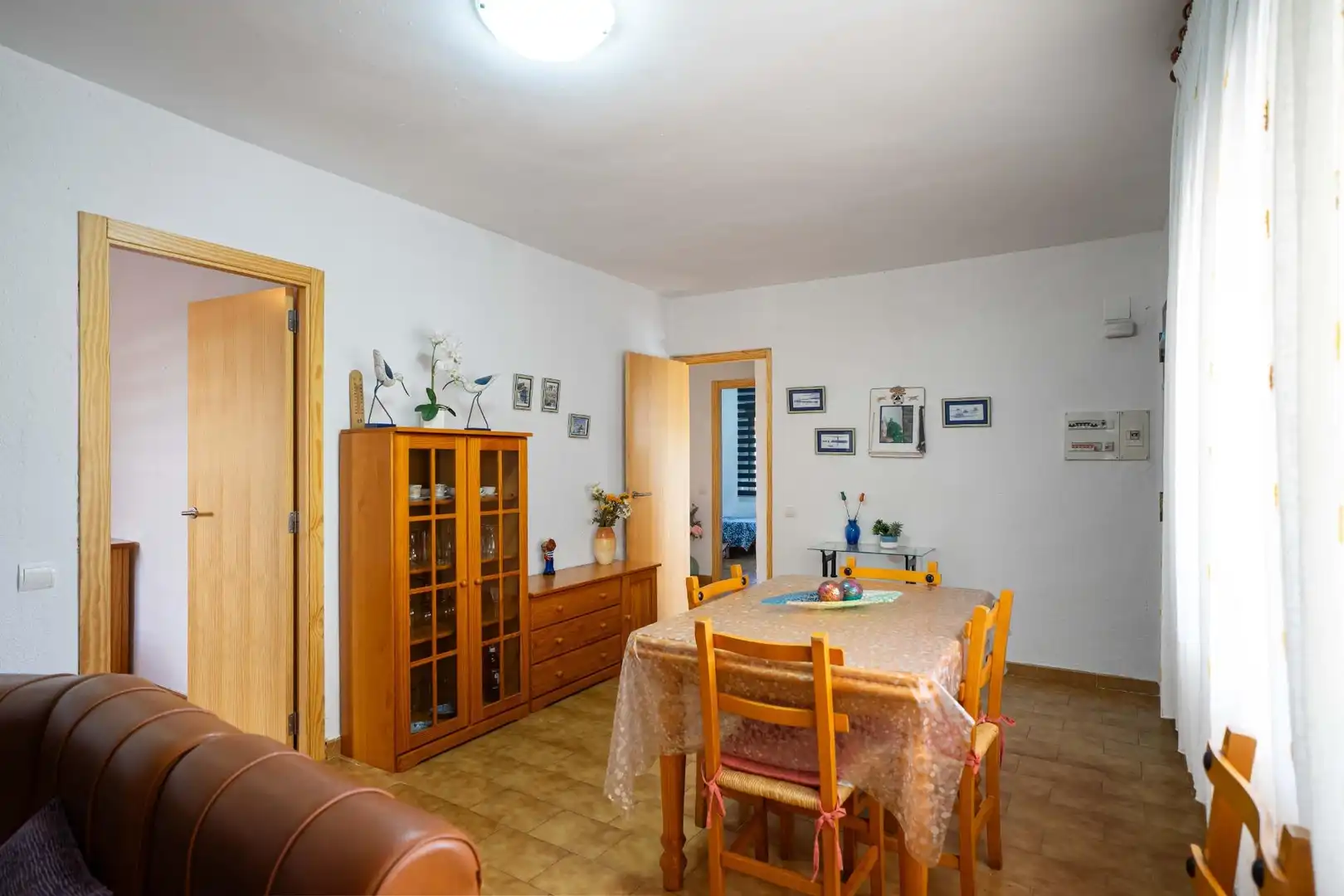Dining room of Houses for sale in Alcalà de Xivert  with Private garden, Terrace and Swimming Pool