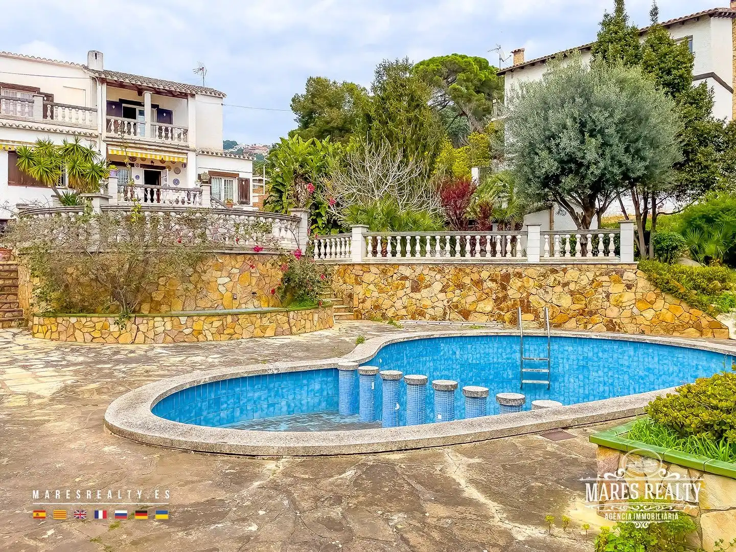 Piscina de Casa o chalet en venta en Lloret de Mar con Aire acondicionado, Calefacción y Jardín privado