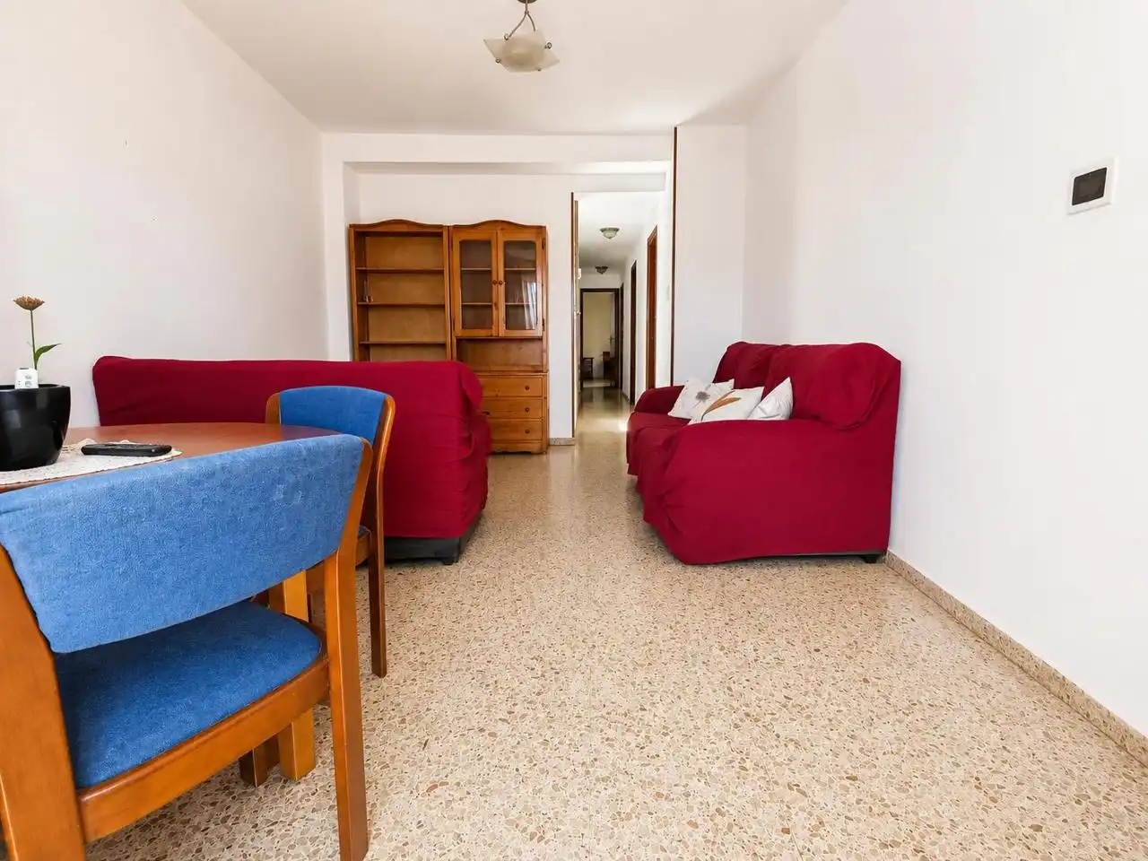 Wohnzimmer von Dachboden zum Verkauf in Oliva mit Terrasse und Abstellraum
