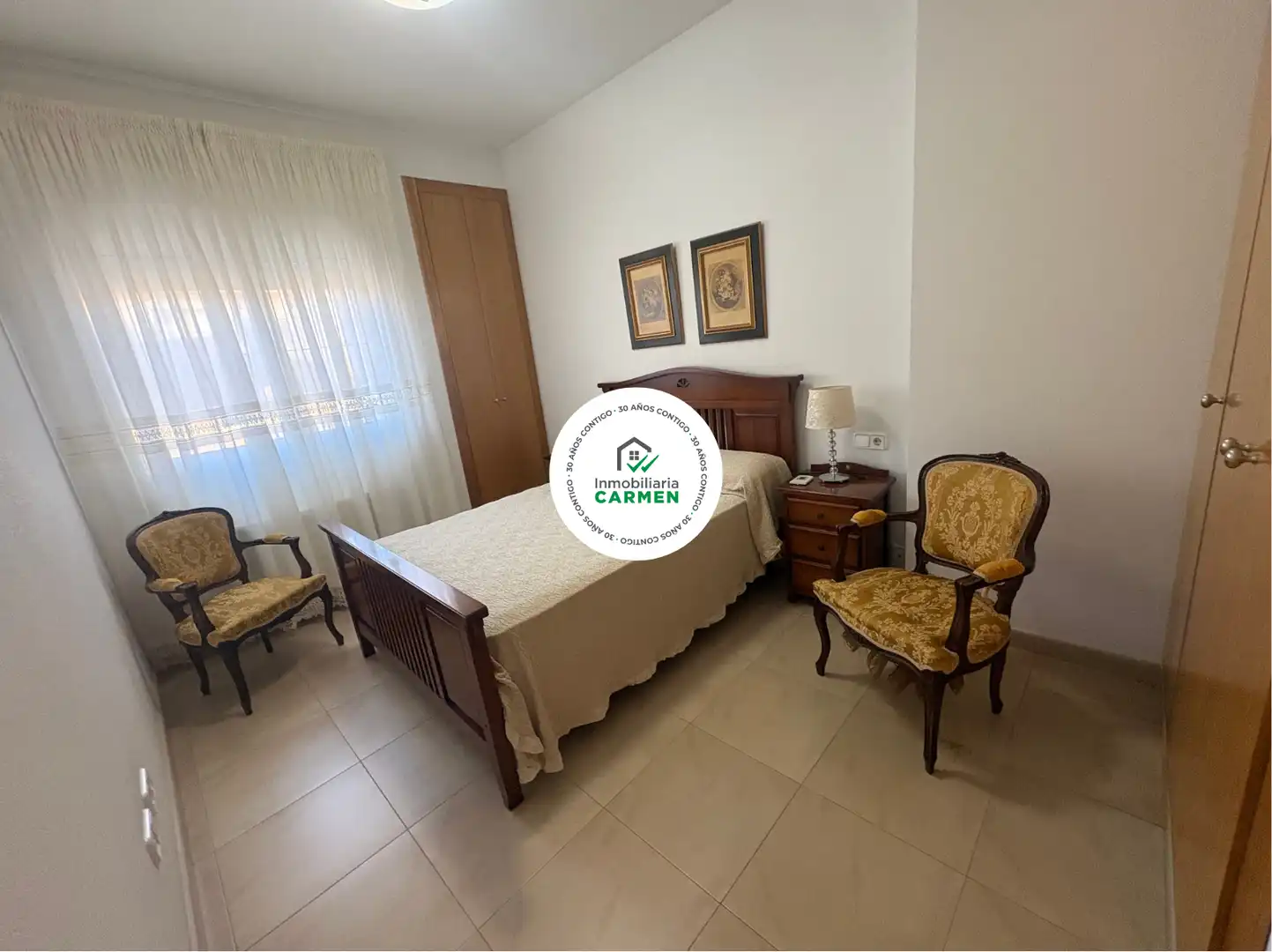 Habitación de Casa adosada en venta en Murcia con Aire acondicionado, Calefacción y Terraza