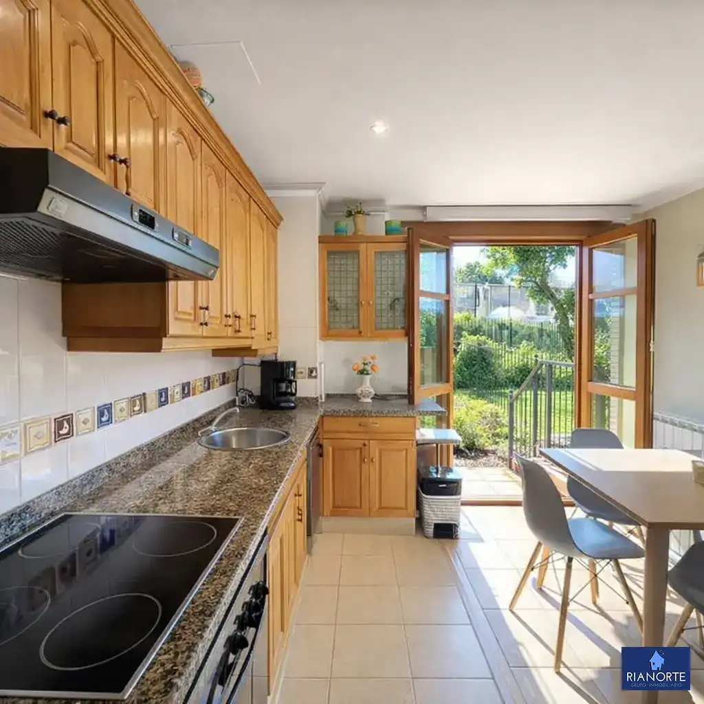 Kitchen of Flat for sale in Gozón  with Heating, Private garden and Terrace