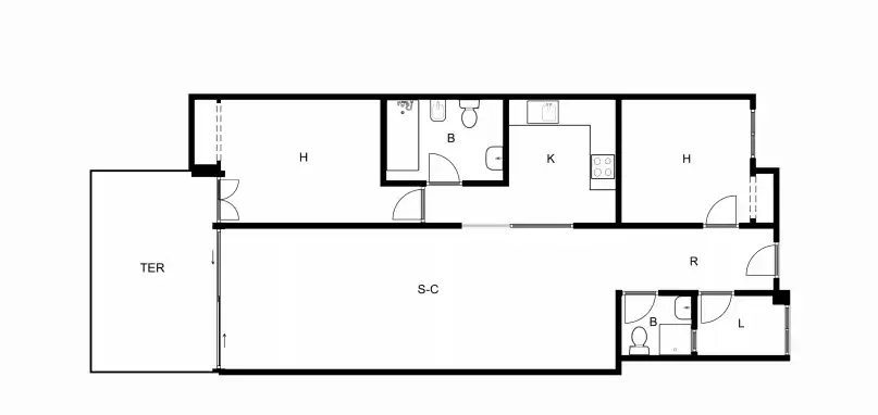 Flat for sale in Marbella  with Storage room and Swimming Pool