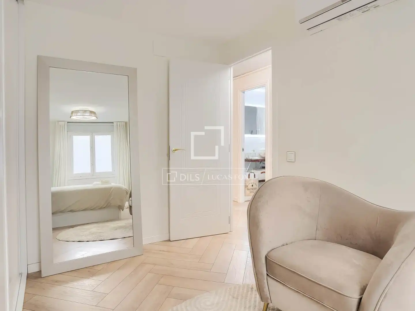 Bedroom of Flat for rent in  Palma de Mallorca  with Air Conditioner, Furnished and Balcony
