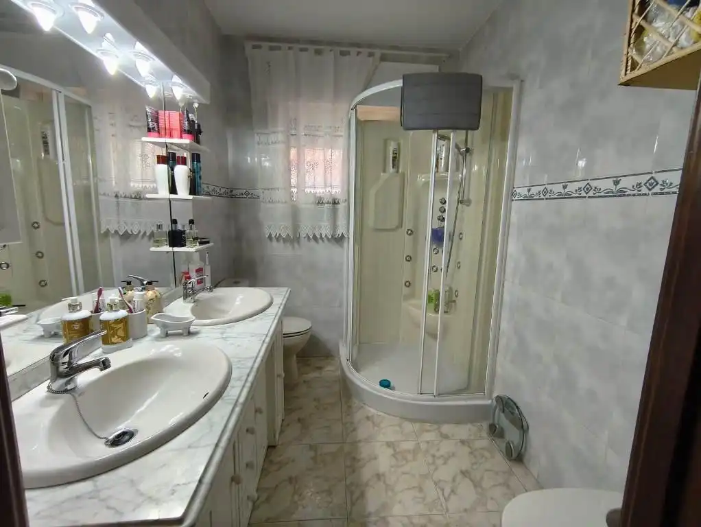 Baño de Casa o chalet en venta en Mazarrón con Aire acondicionado, Jardín privado y Terraza