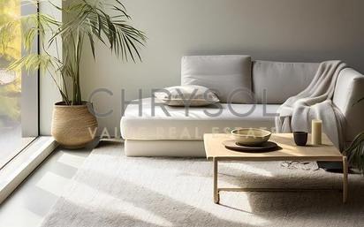 Living room of Flat for sale in  Barcelona Capital  with Air Conditioner, Heating and Terrace