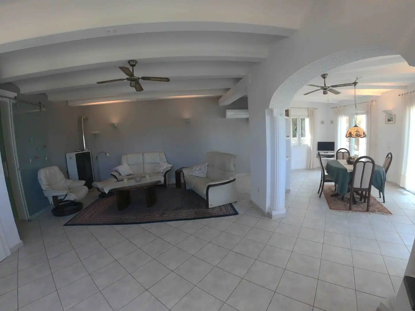 Living room of Houses for sale in Dénia  with Air Conditioner, Heating and Private garden