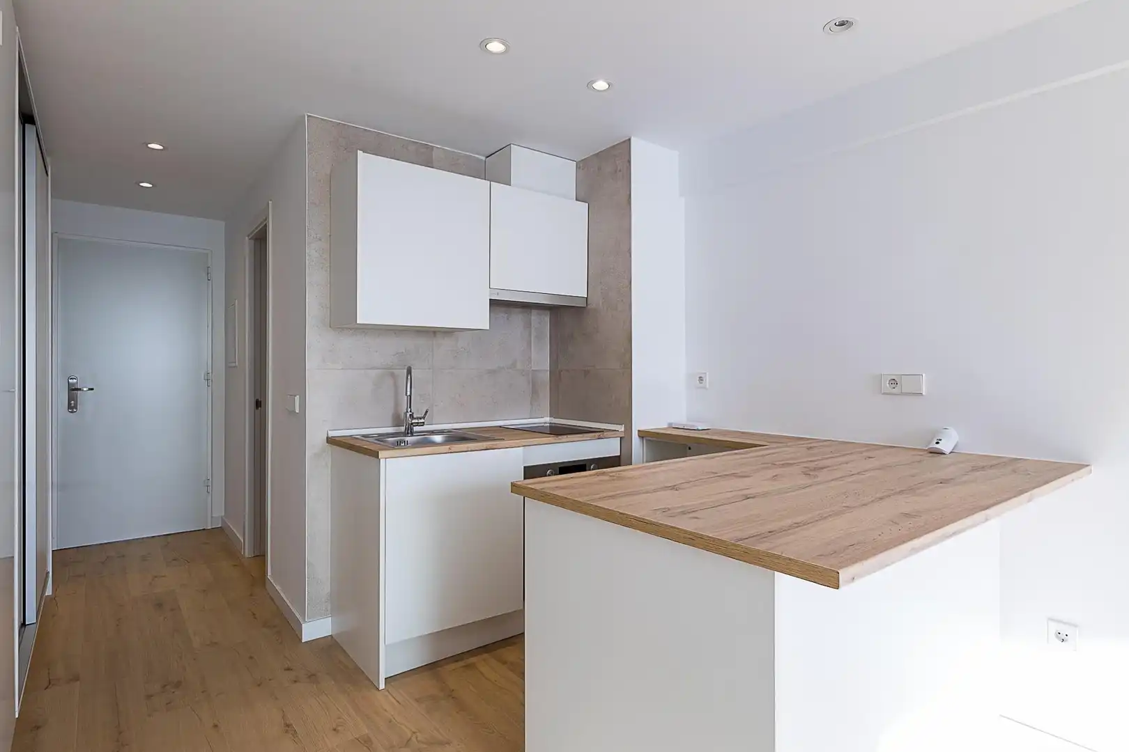 Küche von Wohnung zum Verkauf in  Palma de Mallorca mit Klimaanlage