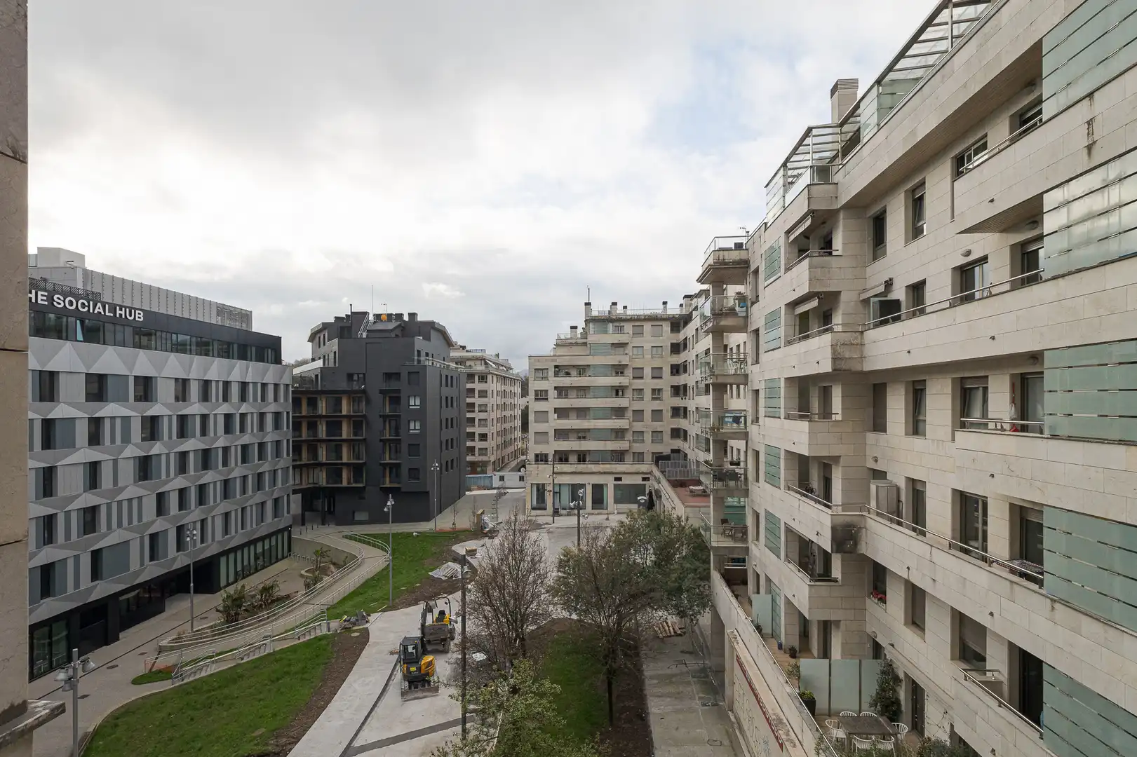 Außenansicht von Wohnung zum Verkauf in Donostia - San Sebastián  mit Heizung, Terrasse und Ofen