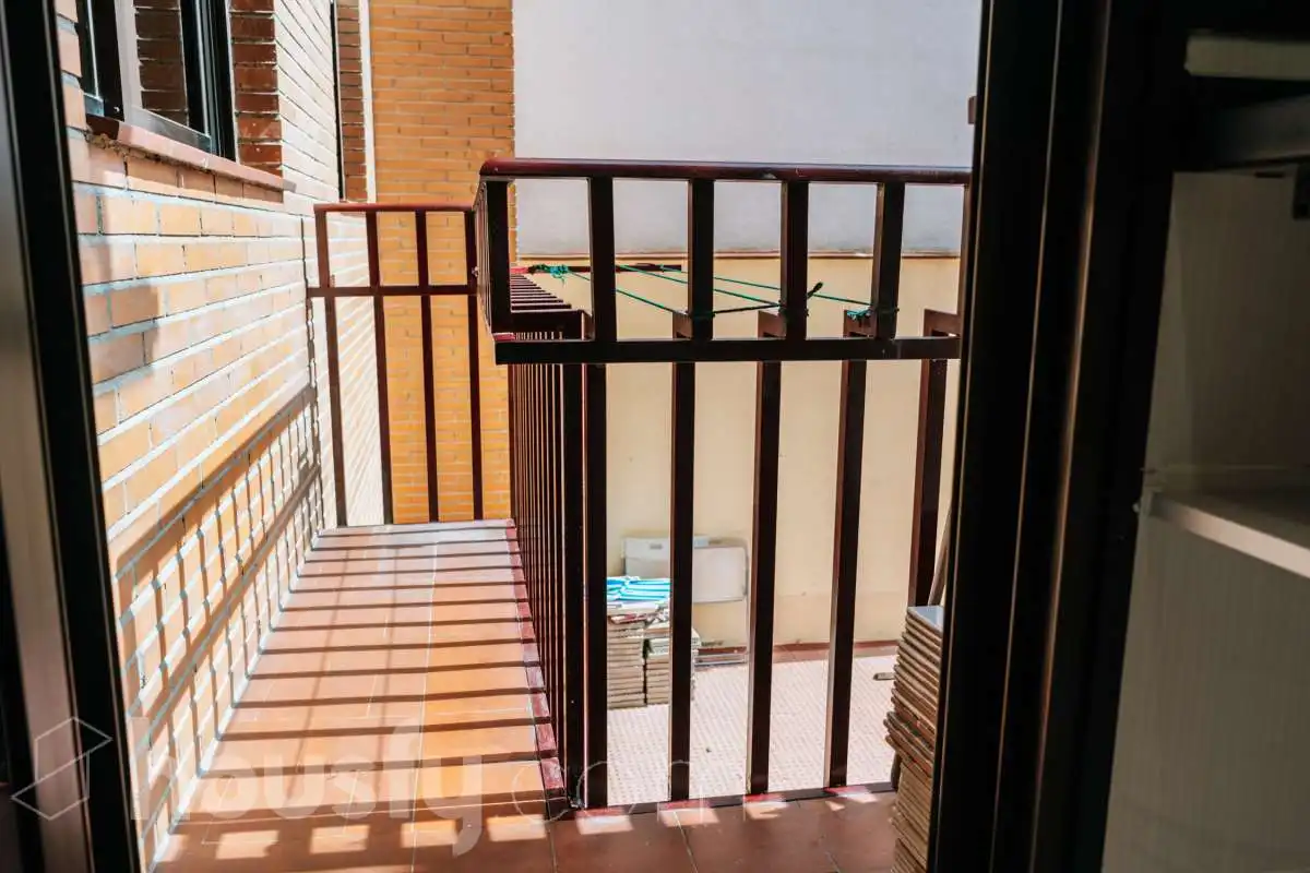 Balcony of Flat for rent in Madrid  with Heating, Terrace and Furnished