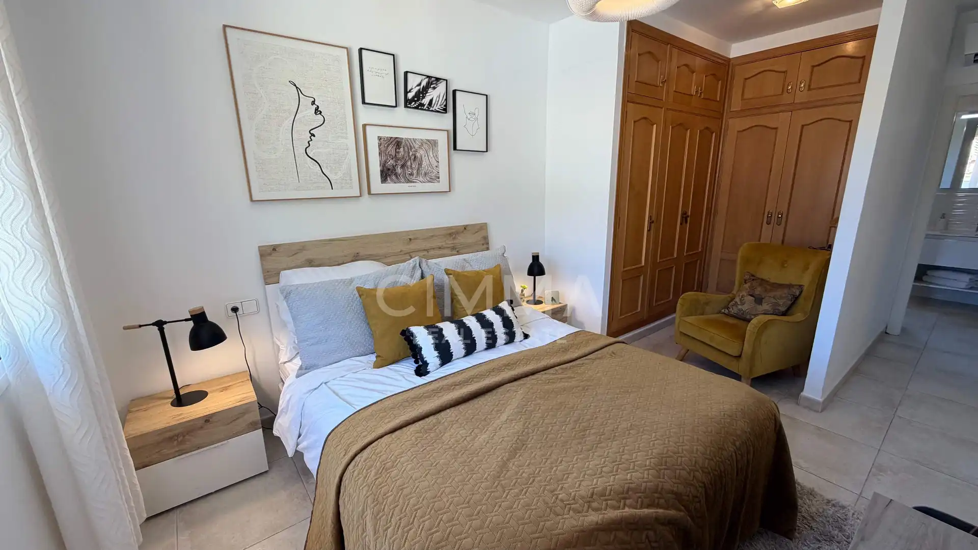 Bedroom of Detached homes for sale in L'Alfàs del Pi  with Air Conditioner, Heating and Terrace