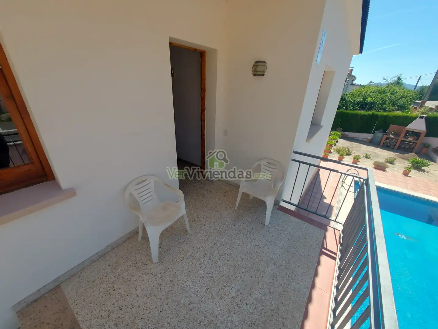 Terrassa de Casa o xalet en venda en Piera amb Jardí privat, Terrassa i Piscina