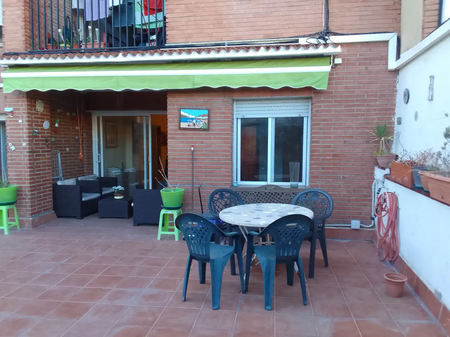 Terrassa de Pis de lloguer en Badalona amb Aire condicionat, Calefacció i Terrassa