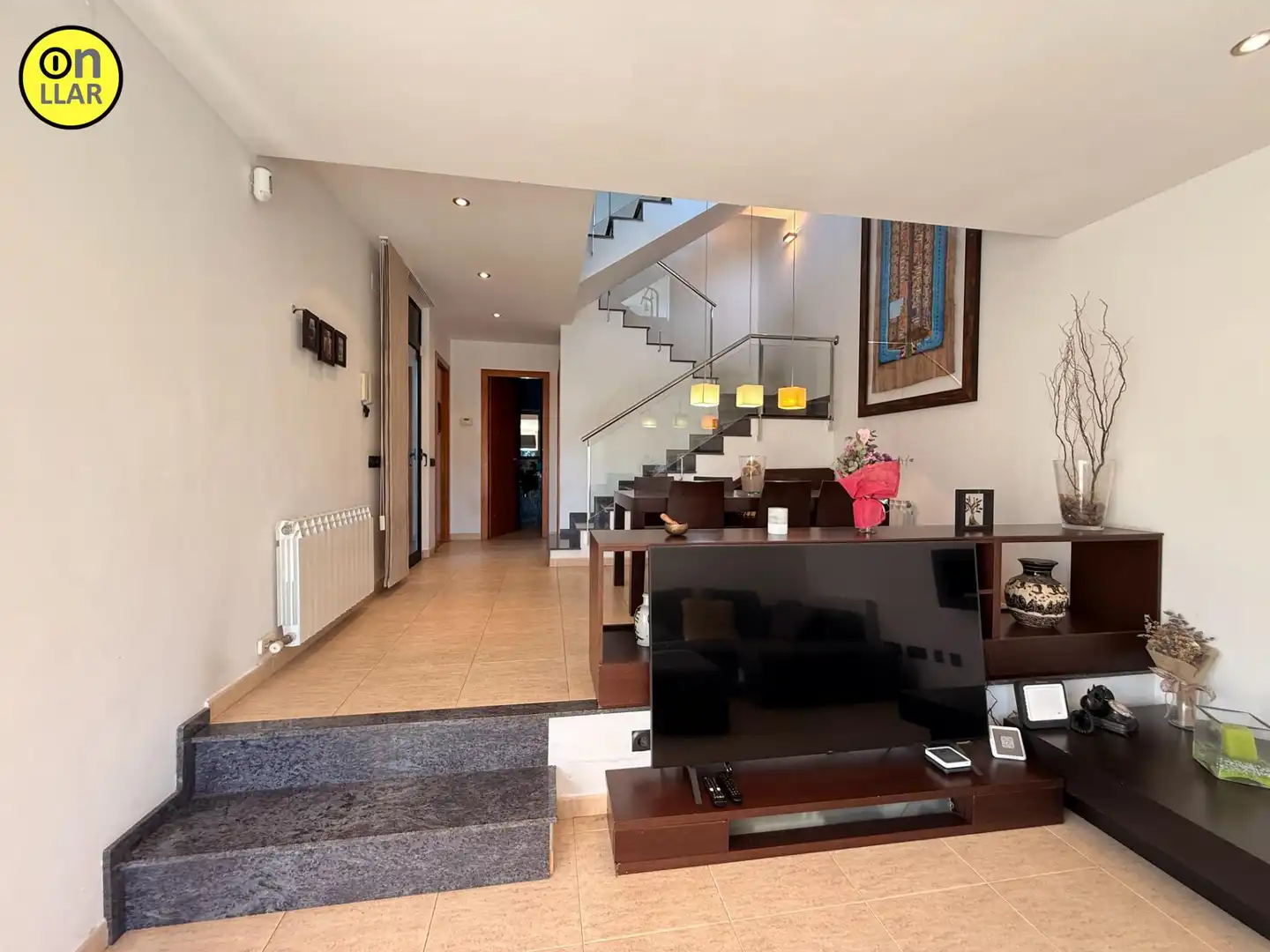 Sala de estar de Casa o chalet en venta en L'Ametlla del Vallès