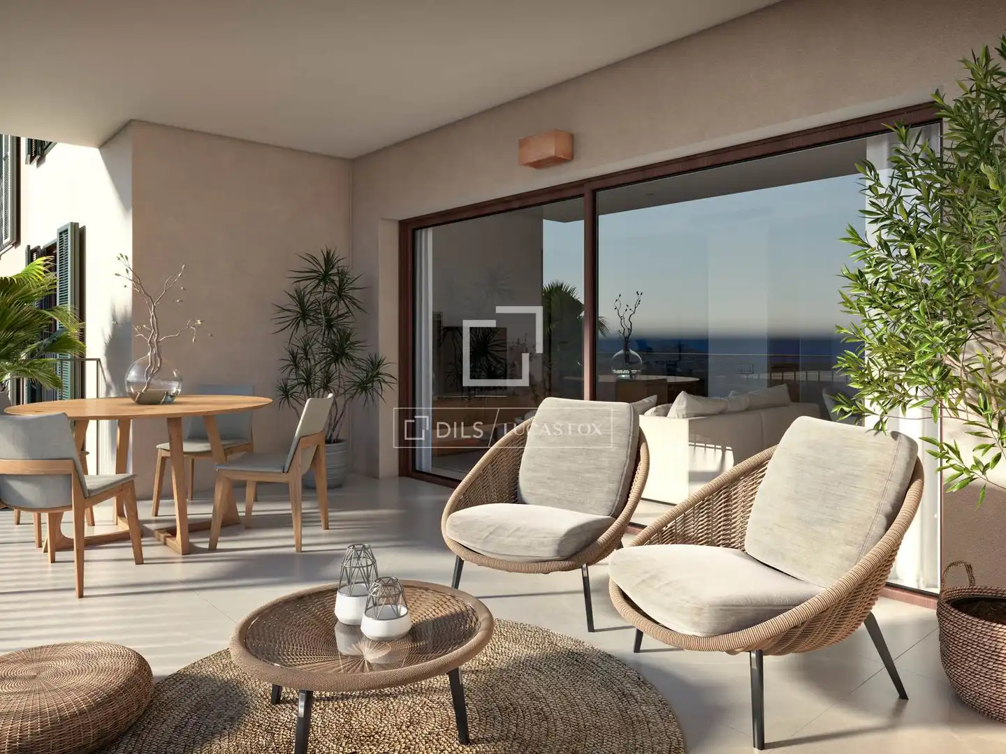 Terrace of Flat for sale in Capdepera  with Air Conditioner, Heating and Terrace