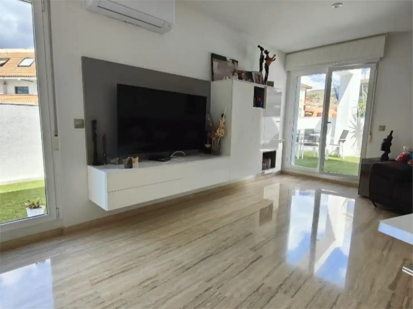 Living room of Flat for sale in Ibi  with Air Conditioner, Private garden and Furnished