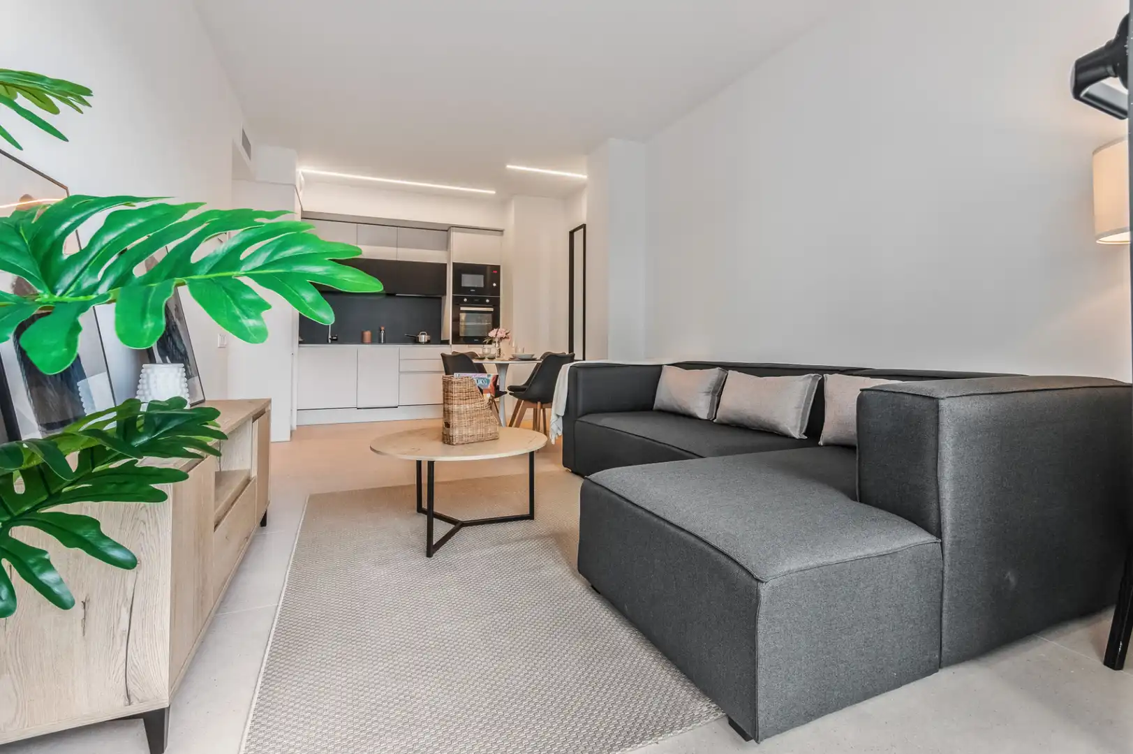 Sala de estar de Piso en venta en Barcelona con Aire acondicionado, Calefacción y Terraza