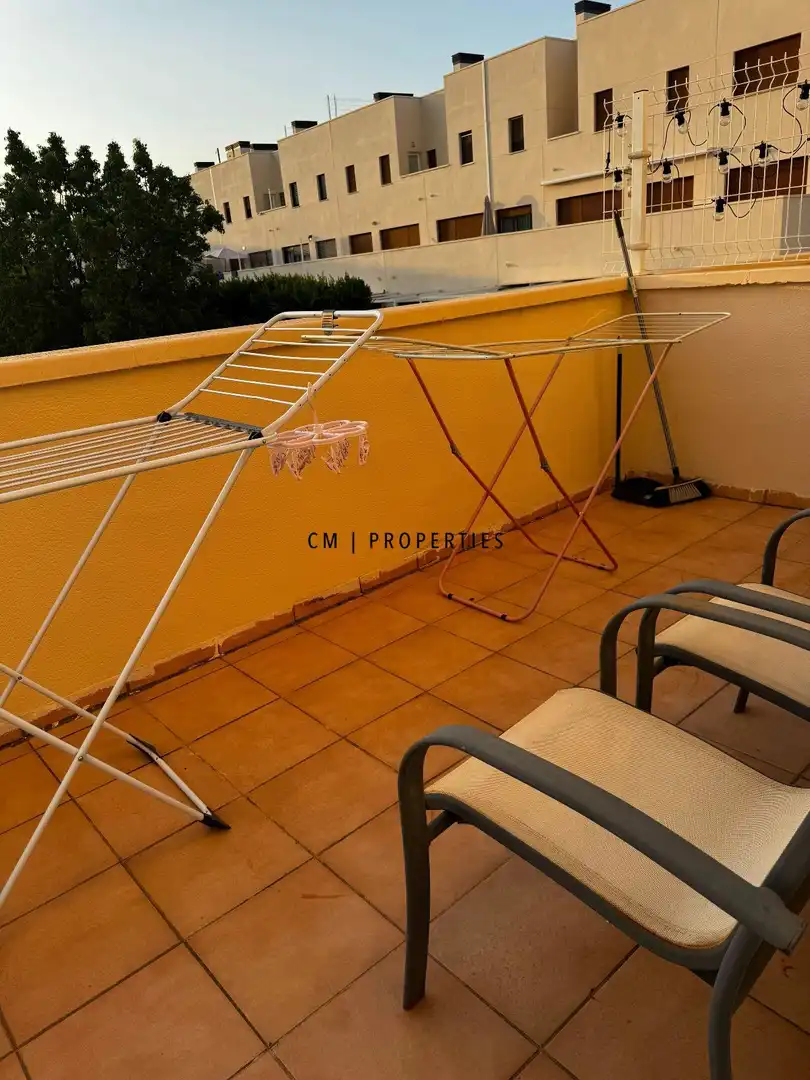 Terraza de Ático en venta en San Jorge / Sant Jordi con Aire acondicionado, Terraza y Trastero