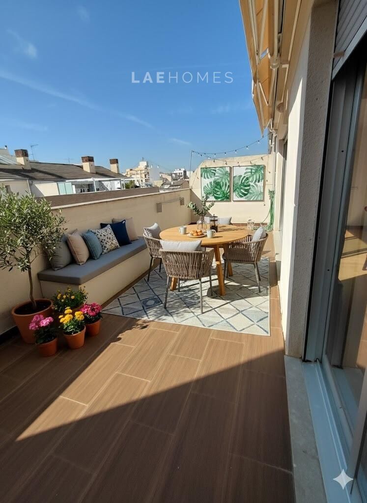 Terrassa de Àtic en venda en Castellón de la Plana / Castelló de la Plana amb Aire condicionat, Calefacció i Terrassa