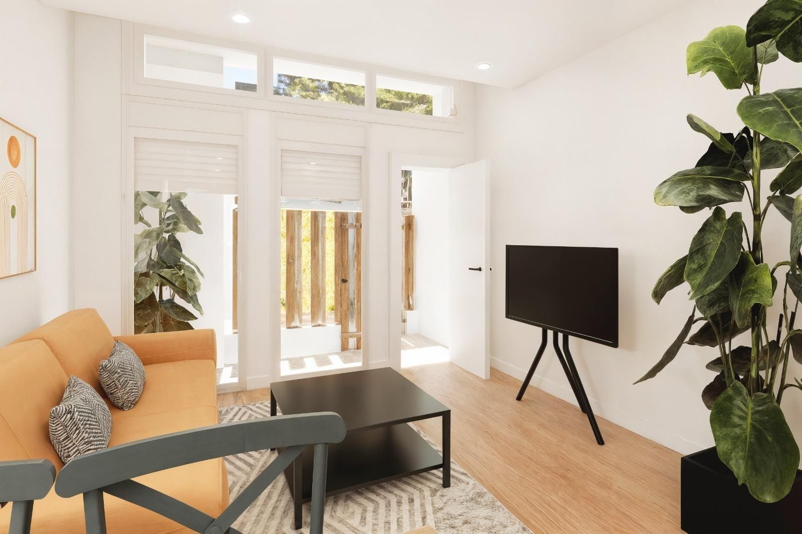 Wohnzimmer von Wohnung zum Verkauf in Málaga Capital mit Heizung, Terrasse und Abstellraum