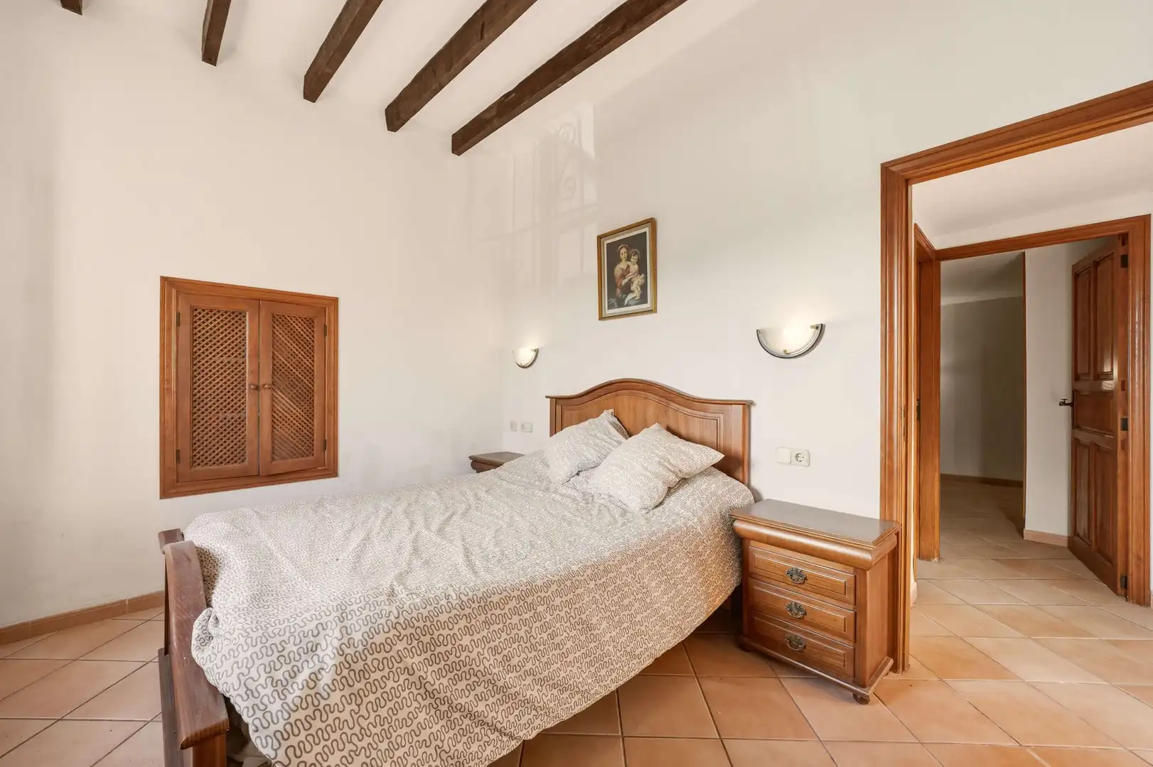 Schlafzimmer von Country house zum Verkauf in Sant Llorenç des Cardassar mit Terrasse und Möbliert