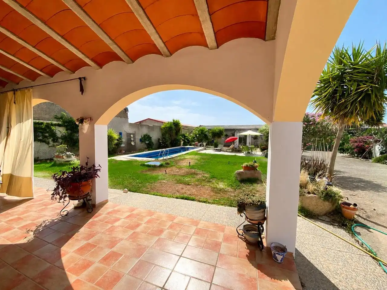 Terrasse von Haus oder Chalet zum Verkauf in Villagonzalo mit Privatgarten, Terrasse und Schwimmbad