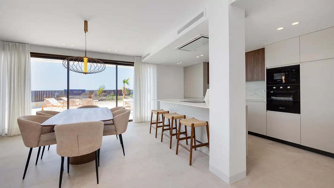 Comedor de Casa o chalet en venta en Mutxamel con Aire acondicionado, Calefacción y Jardín privado