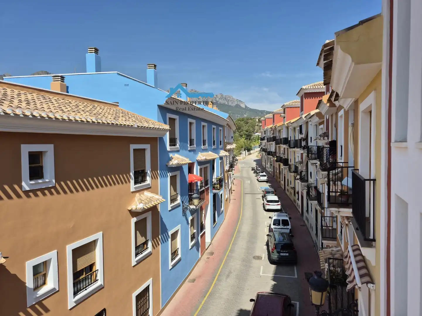 Exterior view of Flat for sale in Polop  with Air Conditioner, Heating and Terrace