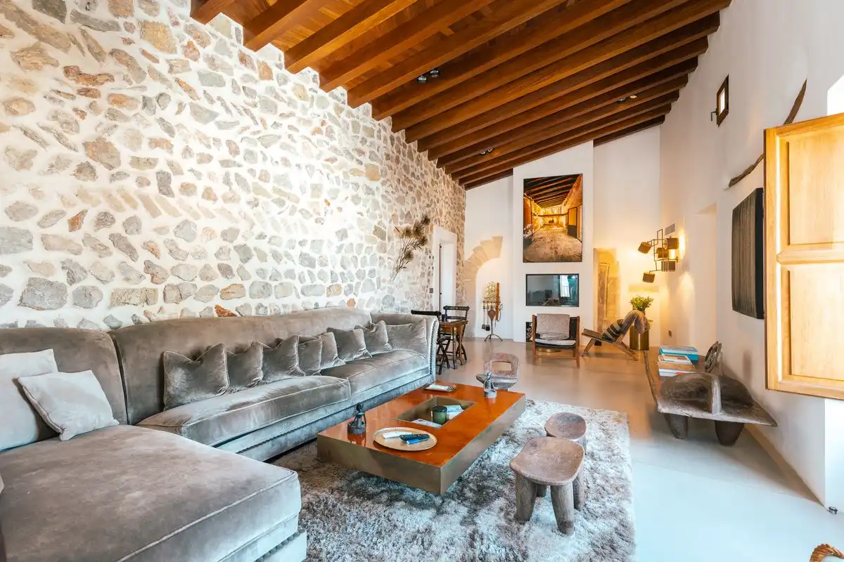 Sala d'estar de Casa adosada en venda en Eivissa amb Aire condicionat, Calefacció i Traster