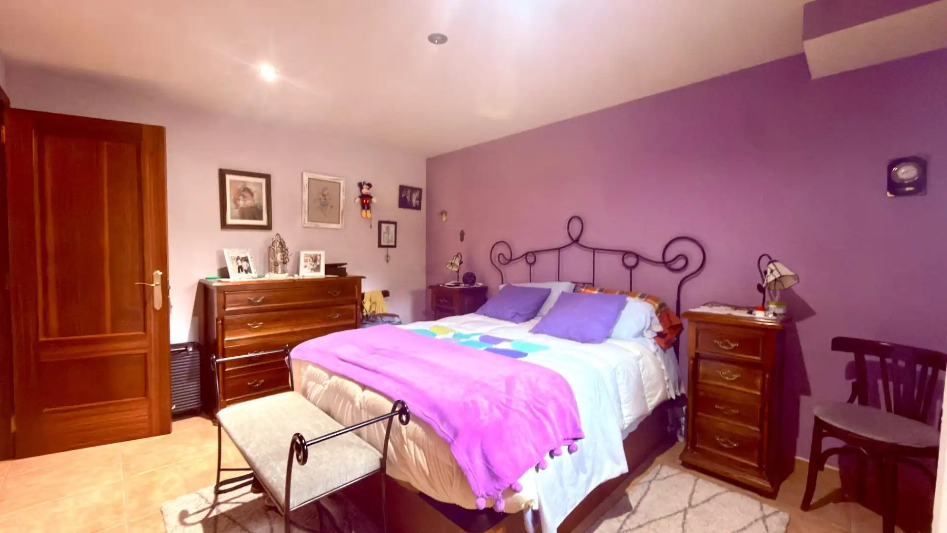 Bedroom of Houses for sale in Esgos  with Private garden, Parquet flooring and Furnished