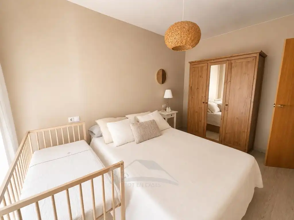 Bedroom of Apartments for sale in L'Ametlla de Mar   with Air Conditioner, Private garden and Terrace