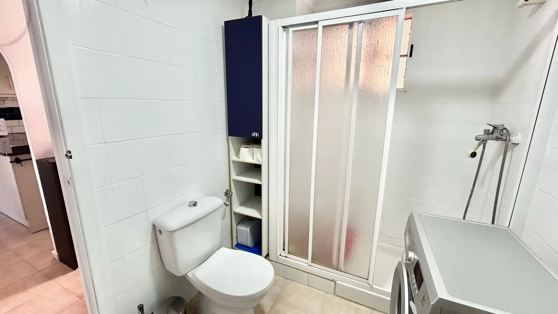 Baño de Planta baja de alquiler en Pilar de la Horadada con Aire acondicionado, Terraza y Piscina