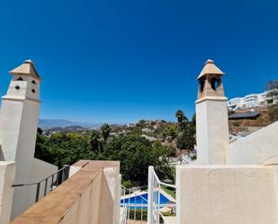 Vista exterior de Casa o xalet en venda en Málaga Capital amb Jardí privat, Terrassa i Piscina