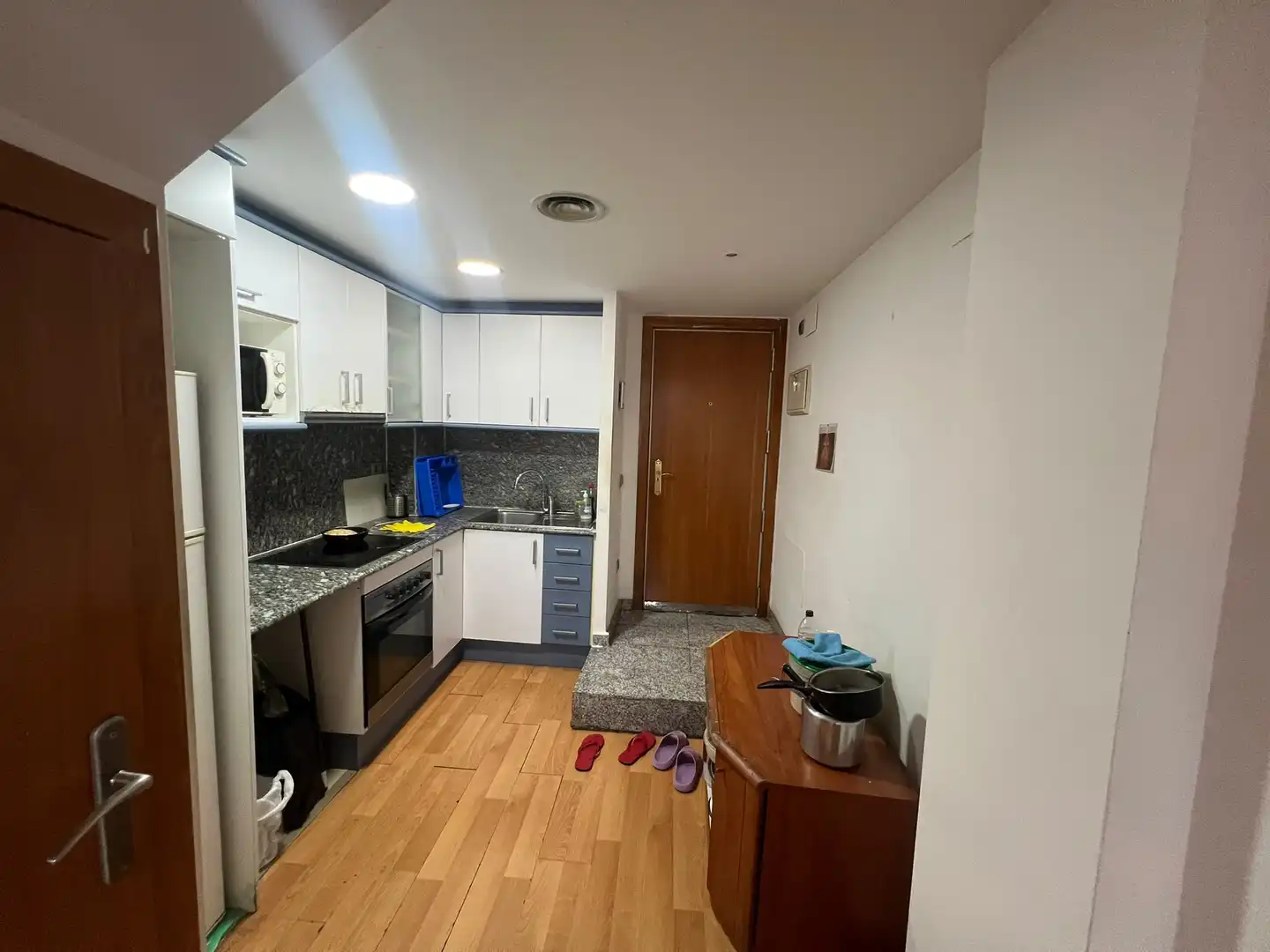 Cocina de Dúplex en venta en L'Hospitalet de Llobregat con Terraza