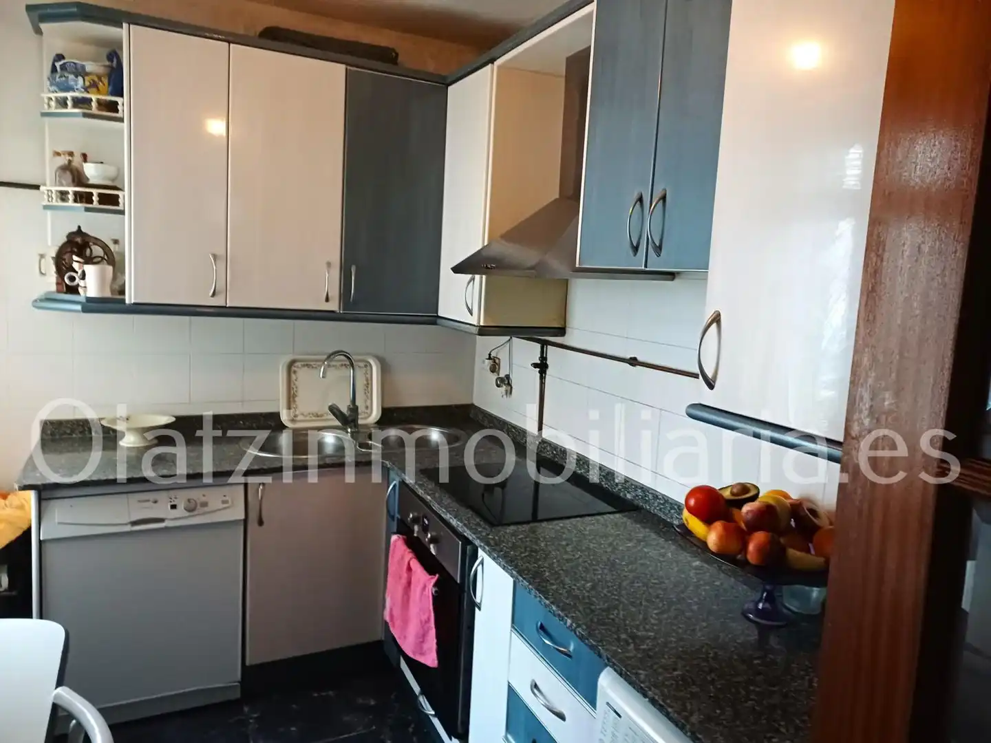 Kitchen of Flat for sale in Santurtzi   with Heating and Terrace