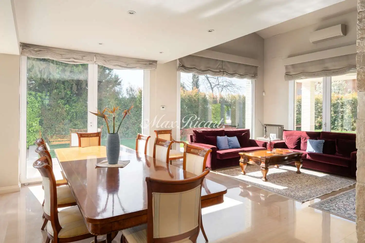 Dining room of Houses for rent in Barcelona  with Air Conditioner, Heating and Terrace