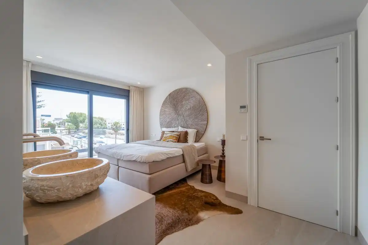 Dormitori de Casa o xalet en venda en Benalmádena amb Aire condicionat, Calefacció i Jardí privat