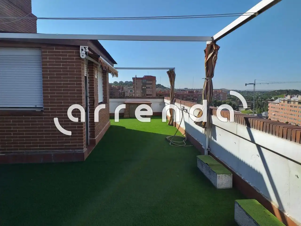 Terraza de Ático en venta en Madrid