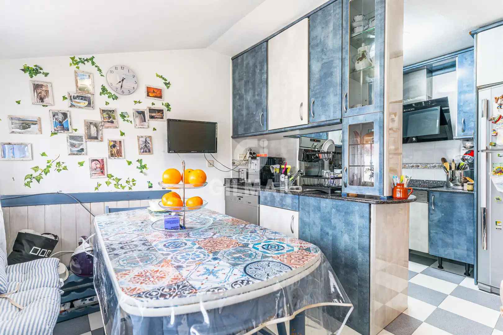 Kitchen of Detached homes for sale in Madrid  with Heating, Private garden and Swimming Pool
