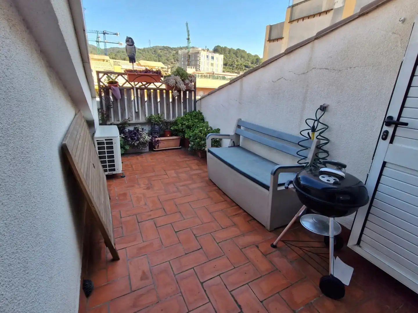 Terrace of Flat for sale in Molins de Rei  with Air Conditioner, Heating and Parquet flooring