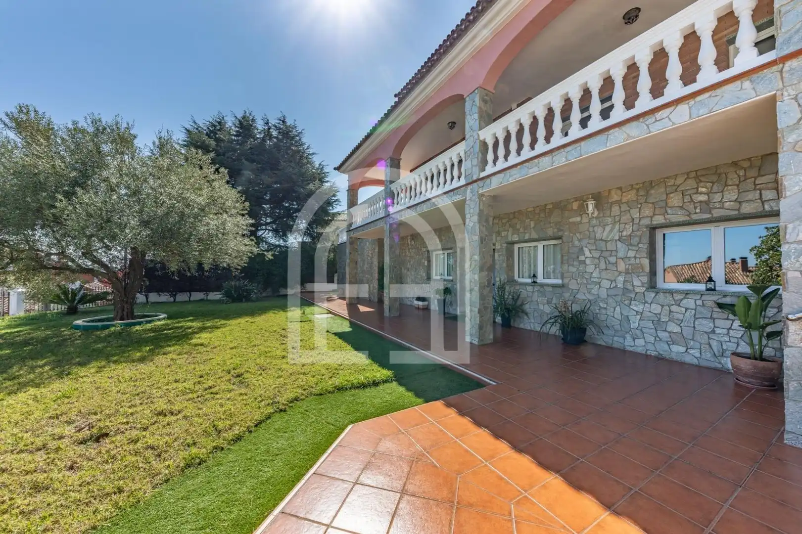 Jardín de Casa o chalet en venta en Badalona con Calefacción, Jardín privado y Terraza