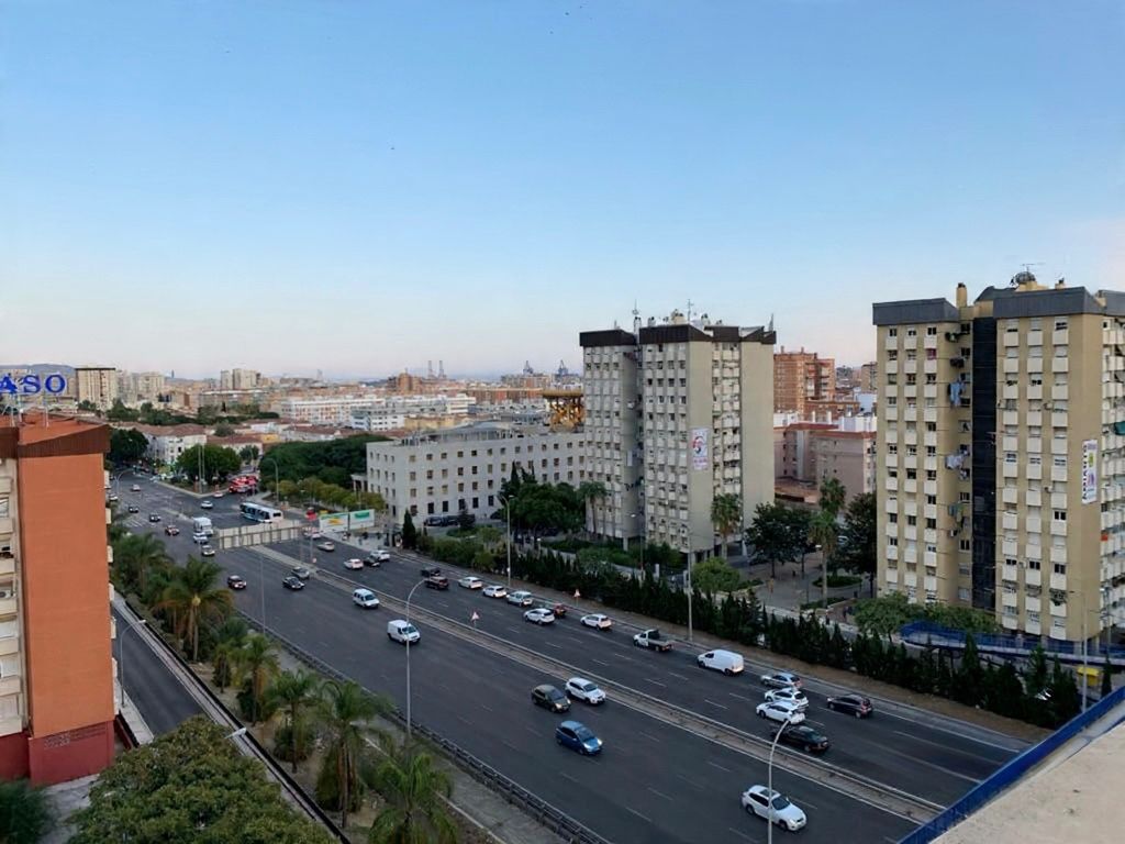 Vista exterior de Pis en venda en Málaga Capital amb Moblat, Forn i Rentadora