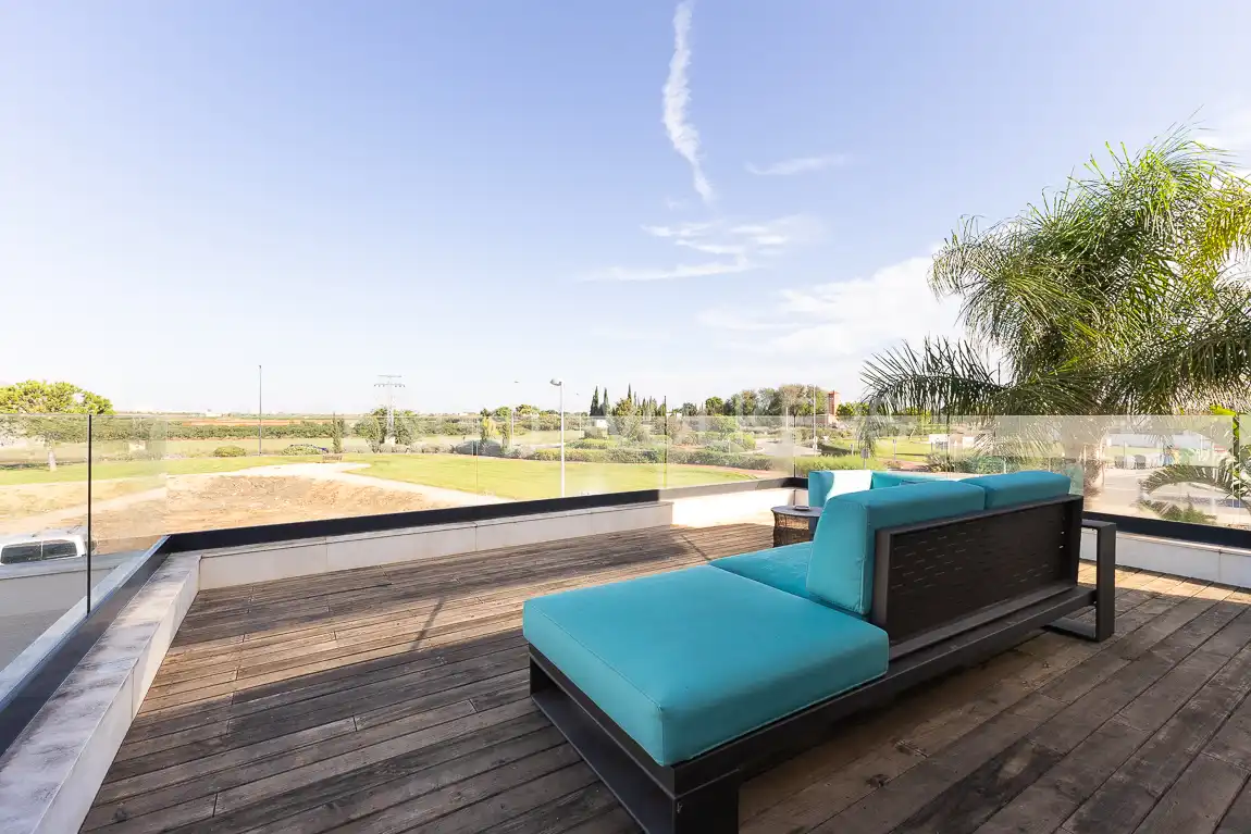 Terraza de Casa o chalet de alquiler en Albal, Valencia