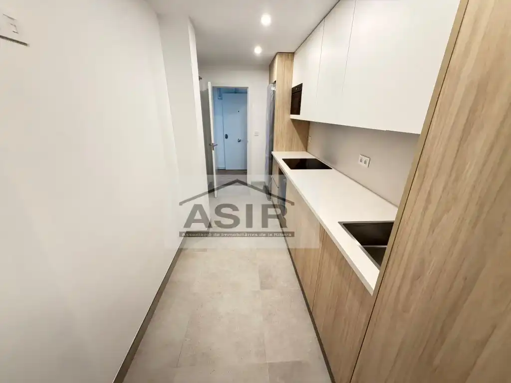 Cocina de Piso de alquiler en Polinyà de Xúquer con Piscina