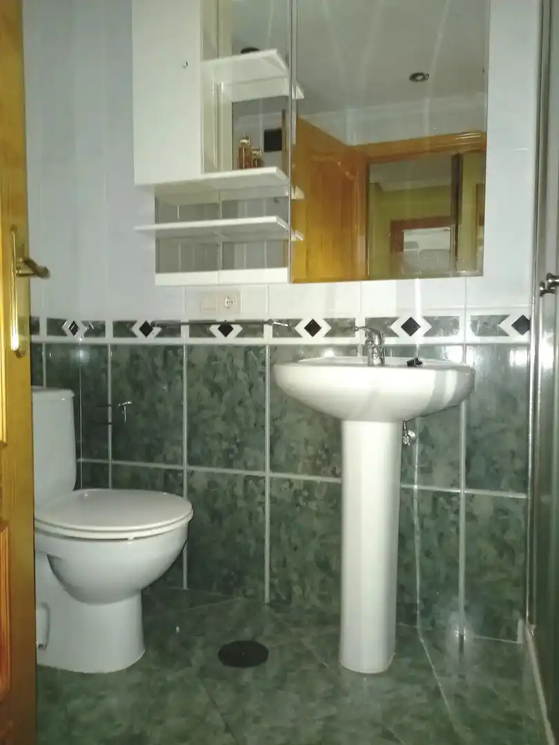 Badezimmer von Wohnungen zum Verkauf in Castrillón mit Heizung, Parkett und Terrasse