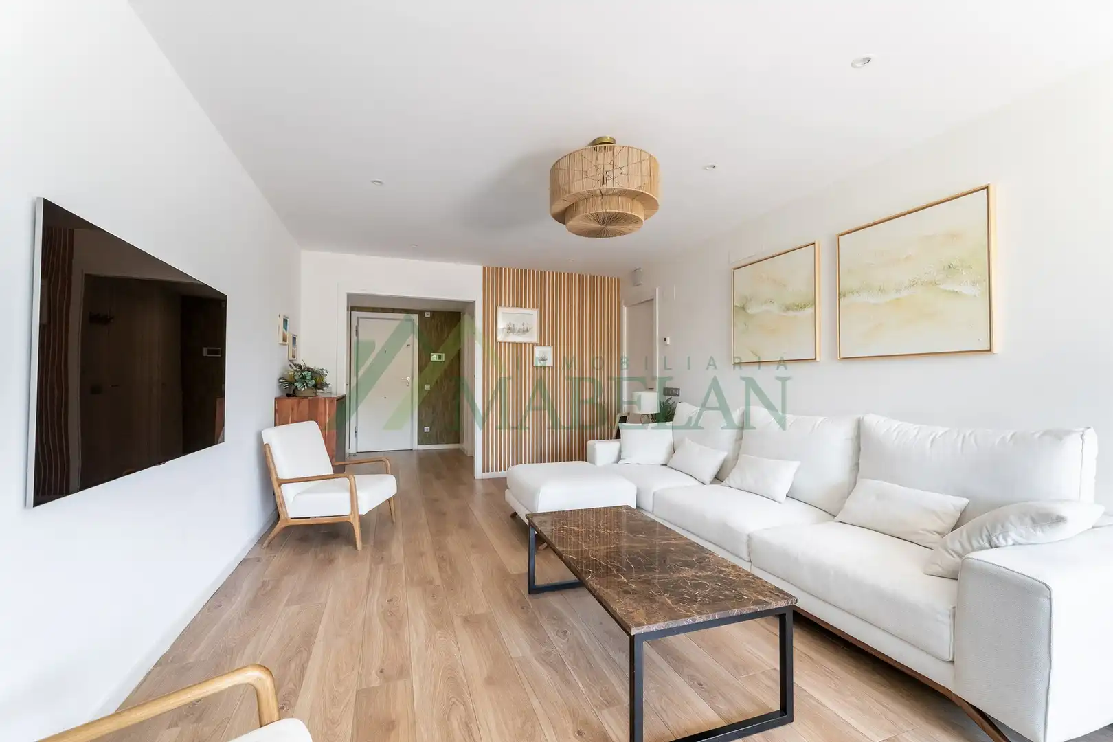 Living room of Flat for rent in Las Rozas de Madrid  with Air Conditioner, Heating and Private garden