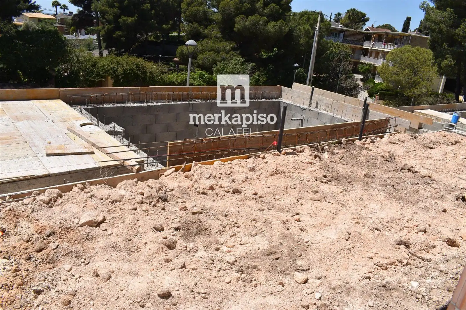 Piscina de Casa adosada en venda en Calafell amb Aire condicionat, Calefacció i Terrassa