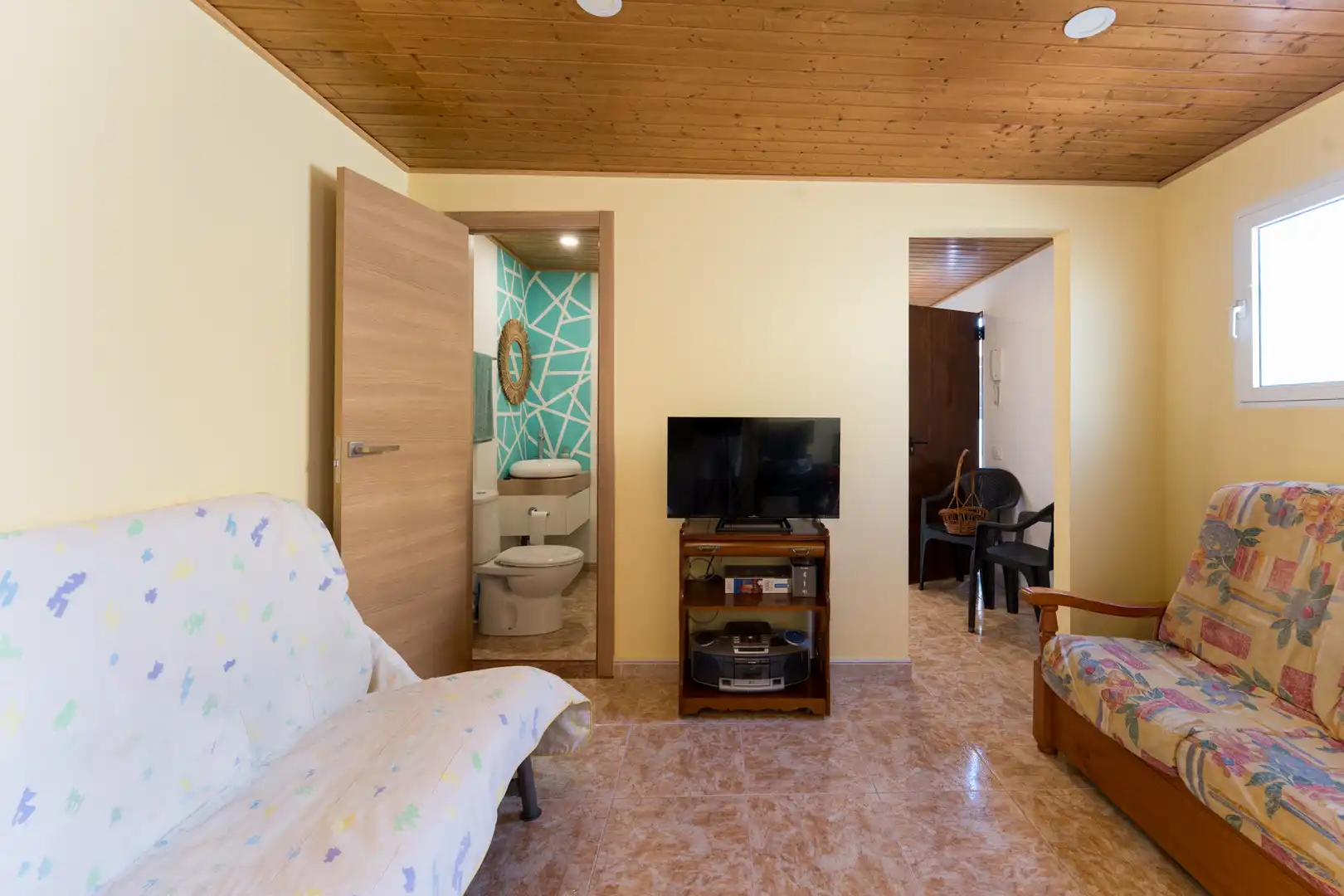 Sala d'estar de Casa adosada en venda en Telde amb Aire condicionat i Calefacció