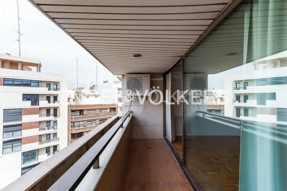 Terrace of Flat for rent in El Pla del Real