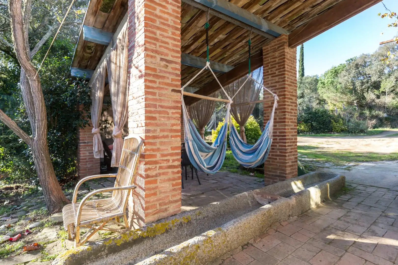 Jardín de Finca rústica en venta en Llagostera con Calefacción, Terraza y Trastero