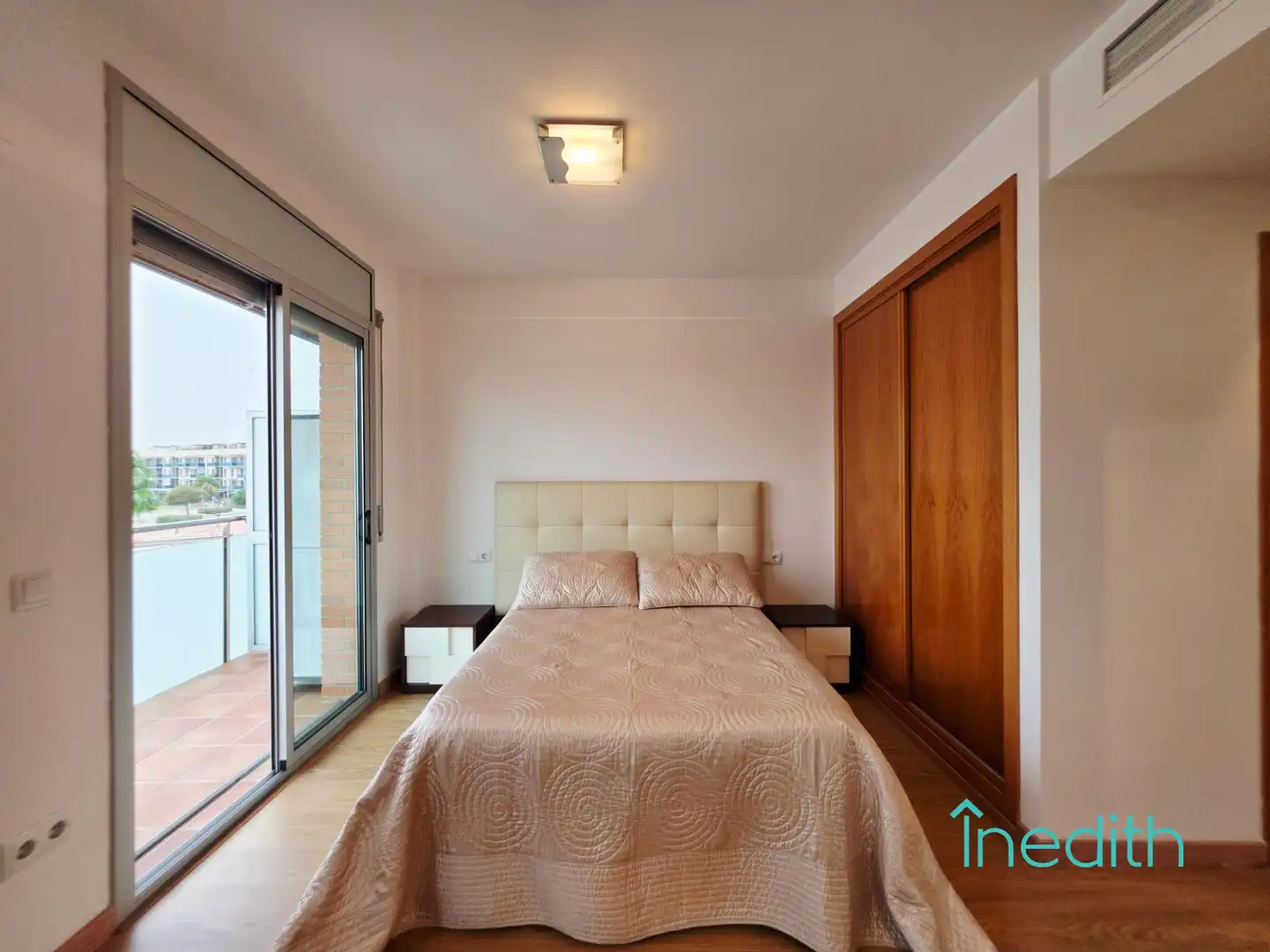 Schlafzimmer von Wohnung zum Verkauf in Cubelles mit Klimaanlage, Heizung und Terrasse